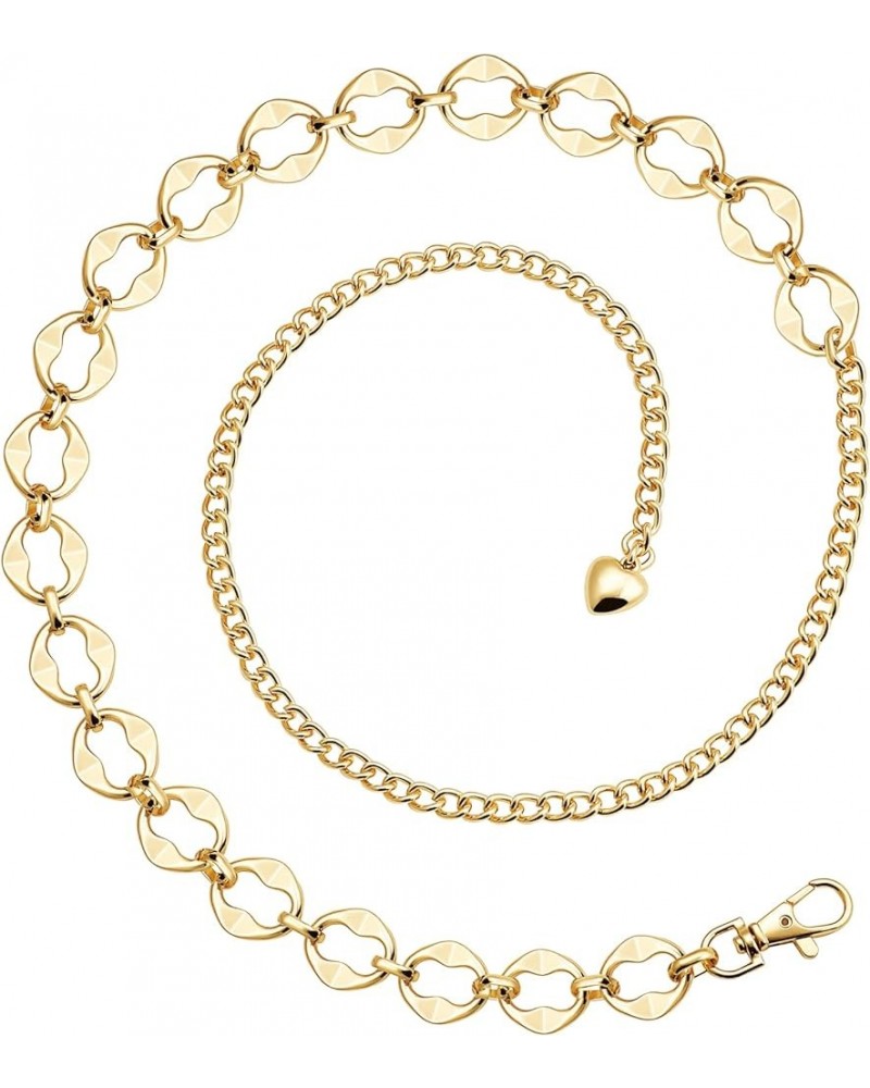 Gold Infinity Love Chain Belt for Women Girls Infinity Love Small $9.24 Accessories