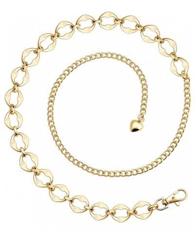 Gold Infinity Love Chain Belt for Women Girls Infinity Love Small $9.24 Accessories