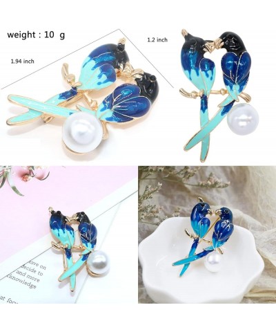 Pretty Owl Crystal Brooch Pins Elegant Rhinestone Animal Statement Brooches Fashion Jewelry Accessories for Women Men Gift Do...