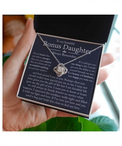 To My Bonus Daughter Necklace, Bonus Daughter Necklace, Gifts For Bonus Daughter, Step Daughter Necklace from Stepmom, Gifts ...