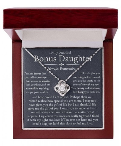 To My Bonus Daughter Necklace, Bonus Daughter Necklace, Gifts For Bonus Daughter, Step Daughter Necklace from Stepmom, Gifts ...