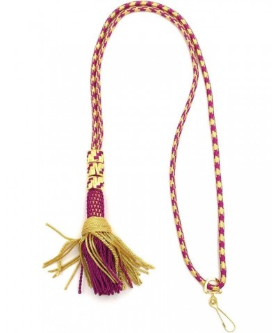 Bishop Tassel Celebration Cord (Red Purple/Gold) $20.63 Necklaces