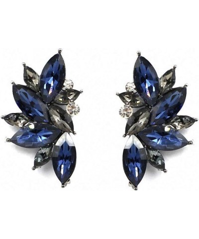 Vintage Design Crystal Earrings Women Statement Stud Earrings Women Earrings Jewelry black $10.01 Earrings