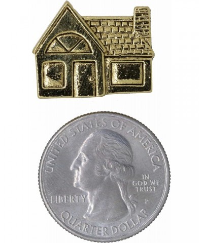 House Gold Lapel Pin $11.91 Brooches & Pins