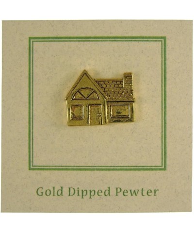 House Gold Lapel Pin $11.91 Brooches & Pins