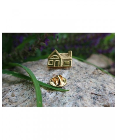 House Gold Lapel Pin $11.91 Brooches & Pins