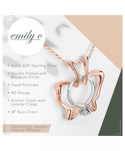 Original Patented s925 Rose Gold Ring Holder Necklace - Sterling Silver Necklace Ring Holder - Women & Men Wedding Ring Holde...