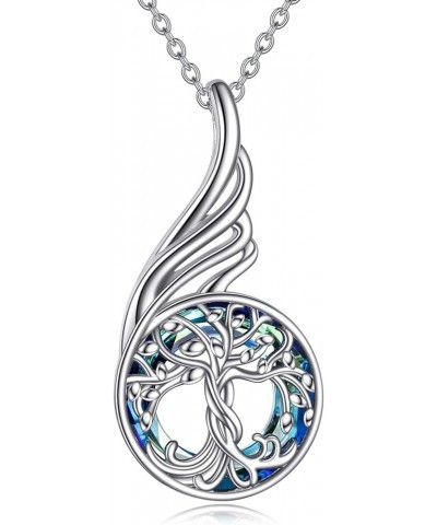 AXELUNA Sterling Silver Clearance Necklace Jewelry Gifts for Women Girls Men 05-tree of life $14.81 Necklaces