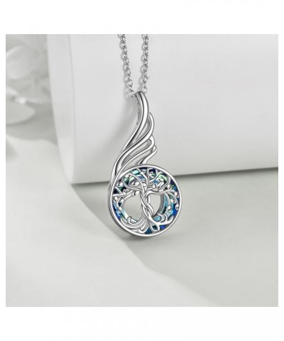 AXELUNA Sterling Silver Clearance Necklace Jewelry Gifts for Women Girls Men 05-tree of life $14.81 Necklaces