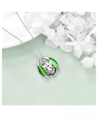 Dragon Necklace 925 Sterling Silver Birthstone Pendant with Heart Shaped Crystal Jewelry Gift for Women Girl 08-Aug $16.80 Ne...