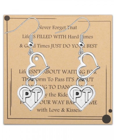 Physical Therapist Earrings PT Jewelry Physical Therapy Appreciation Gifts PT Graduation Gifts PT Earrings $10.01 Earrings