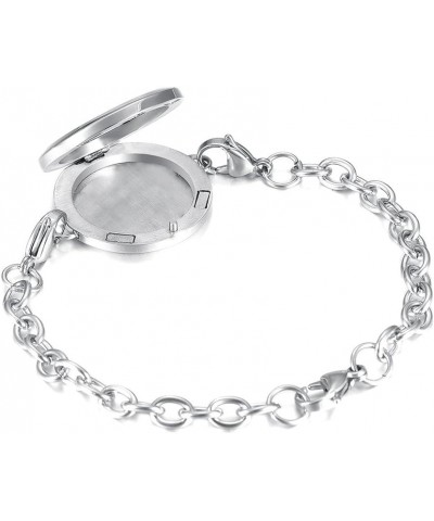 Aromatherapy Essential Oil Perfume Stainless Steel Bangle Bracelet Mjb0245 $9.42 Necklaces