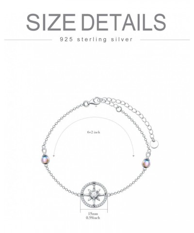 Compass Bracelet for Women s925 Sterling Silver I'd be Lost without You Endless Love Infinity Bracelets Jewelry Birthday Grad...