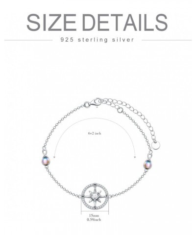 Compass Bracelet for Women s925 Sterling Silver I'd be Lost without You Endless Love Infinity Bracelets Jewelry Birthday Grad...