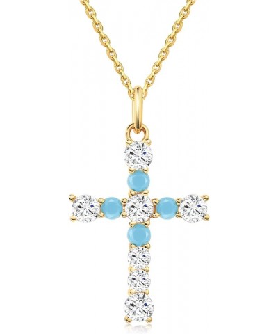 Cross Necklace for Women Gold Diamond Cross Necklaces for Women Girls Silver Cross Pendant Necklaces for Women Gold Necklace ...