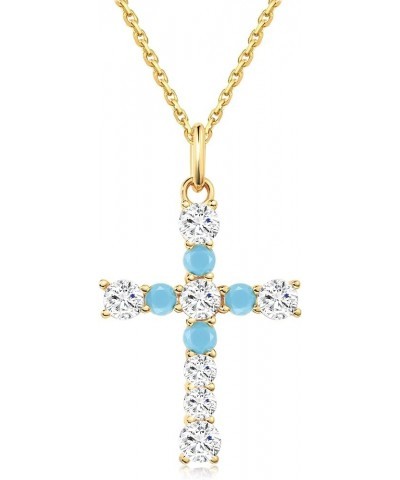 Cross Necklace for Women Gold Diamond Cross Necklaces for Women Girls Silver Cross Pendant Necklaces for Women Gold Necklace ...