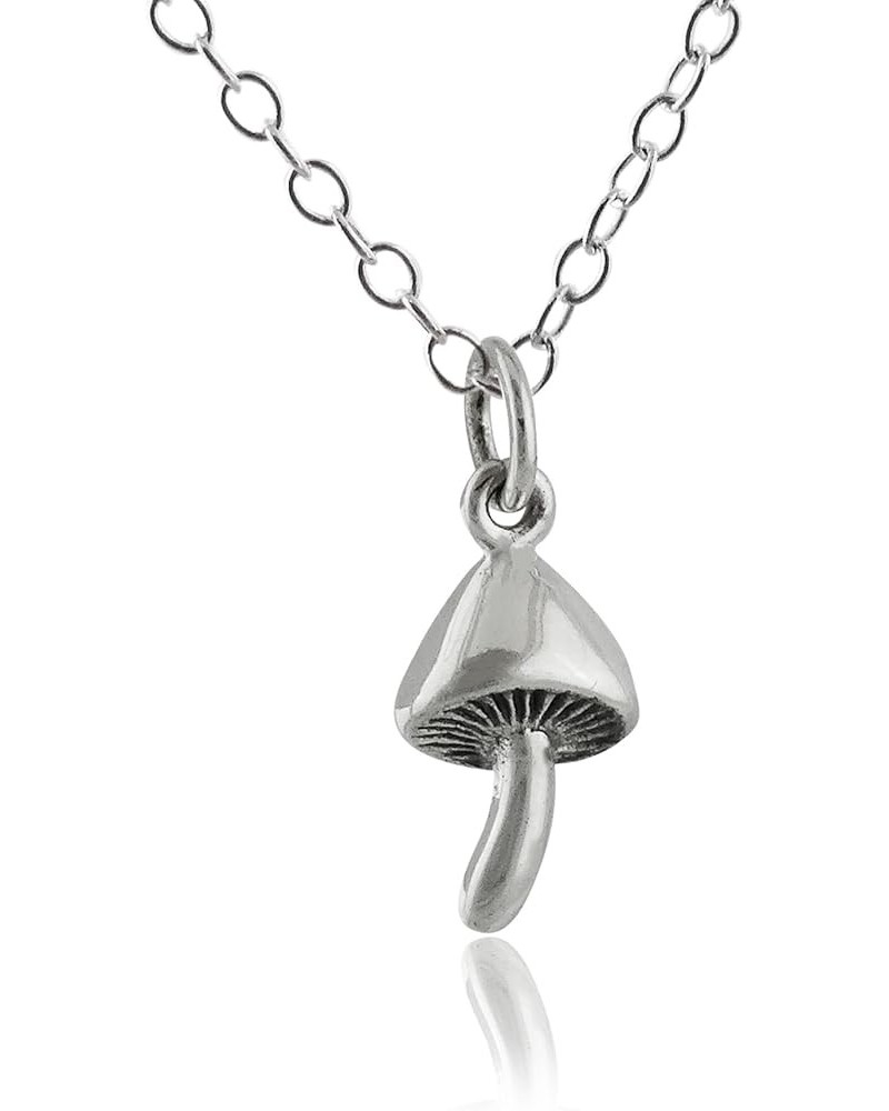 Tiny Cute Mushroom Charm Necklaces for Women MUSHROOM 1 $15.93 Necklaces