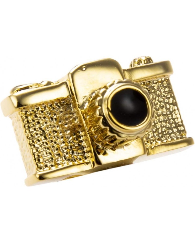 Camera Lapel Pin Brooch (Gold) $10.07 Brooches & Pins