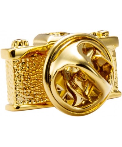 Camera Lapel Pin Brooch (Gold) $10.07 Brooches & Pins