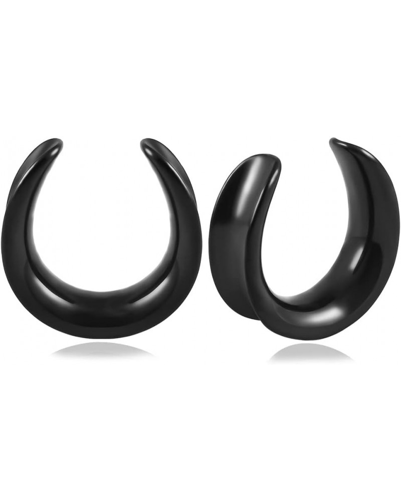 DIY Ear Tunnels Hanger Pendant Stainless Steel Plugs Gauges Stretcher 2g 0g Body Piercing Jewelry 10mm(00G) E-U shape $8.67 B...