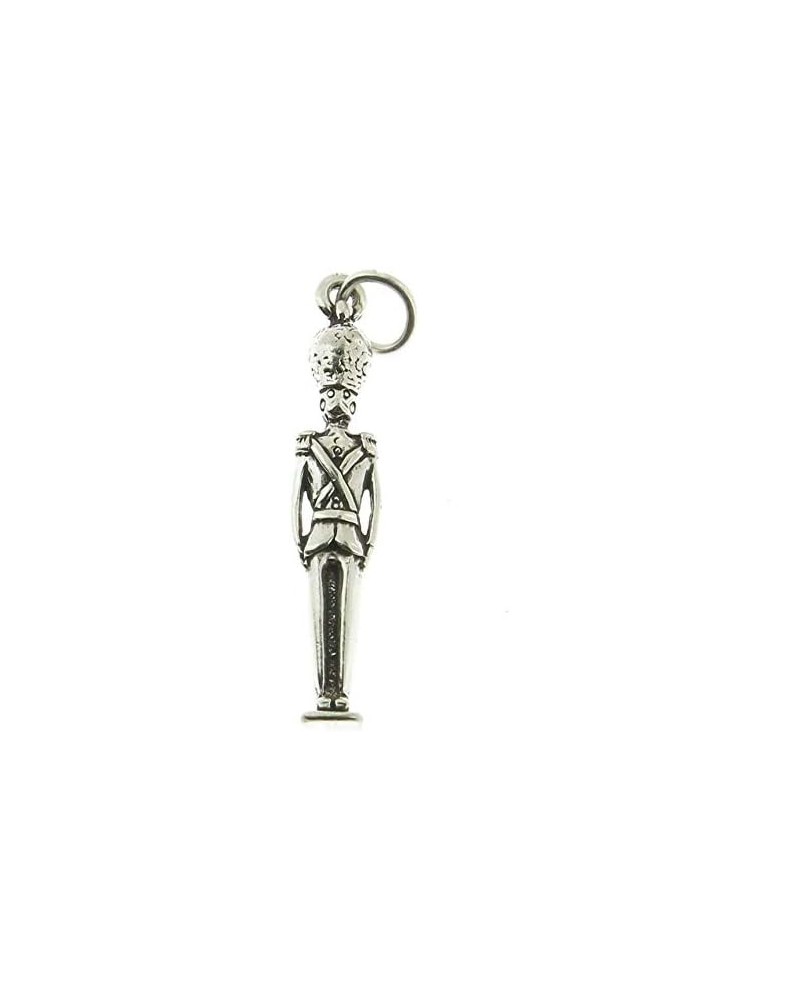 925 Sterling Silver Nutcracker Charm Toy Soldier Christmas Pendant Bracelet Jewelry - Charm Crazy $15.29 Bracelets