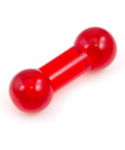 Acrylic Straight Barbell 00 Gauge (10mm) Lightweight Red $6.50 Body Jewelry