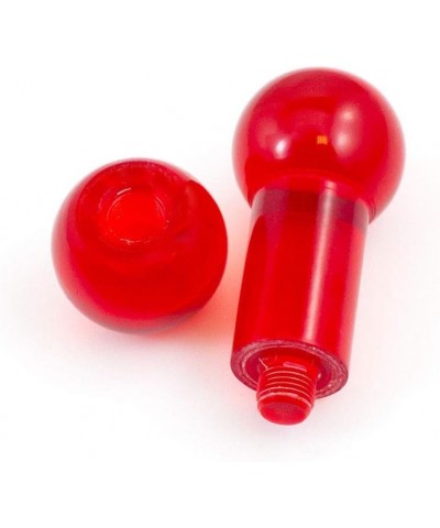 Acrylic Straight Barbell 00 Gauge (10mm) Lightweight Red $6.50 Body Jewelry