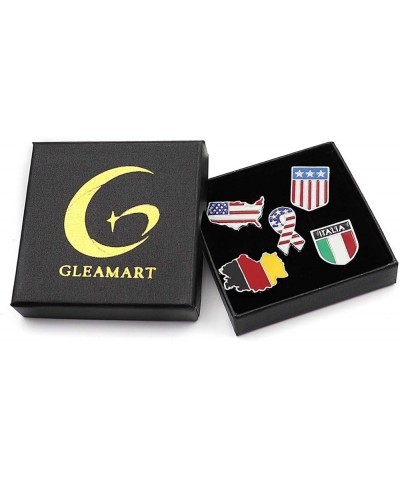 Enamel Pin Set Cute Pins Brooch for Women Flag Pins Set of 5 $6.50 Brooches & Pins