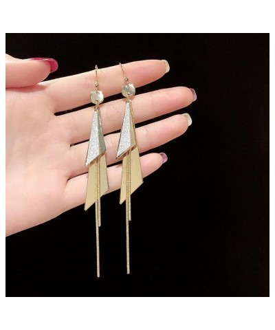 Dangle Earrings for Women Gold Dangling Long Tassel Linear Filigree Boho Chain Drop Classic Statement Vintage Fashion Jewelry...