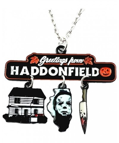 Halloween Michael Myrs Horror Necklace Gifts for Girl Woman Men 6 $7.44 Necklaces