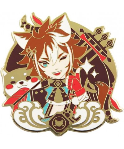 Genshin Impact Kokomi Brooch Pin - Kokomi Characters Cosplay Enamel Brooch Lapel Pin - Gift for Fans, Women and Girls (Kokomi...