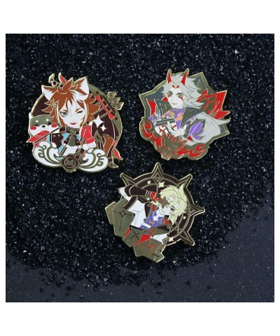 Genshin Impact Kokomi Brooch Pin - Kokomi Characters Cosplay Enamel Brooch Lapel Pin - Gift for Fans, Women and Girls (Kokomi...