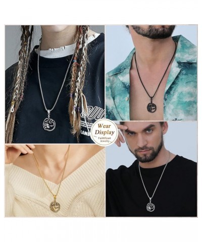 Medusa Pendant Necklace for Women Men, Stainless Steel/18K Gold Plated Ancient Greece Jewelry Customizable Delicate Gift Pack...