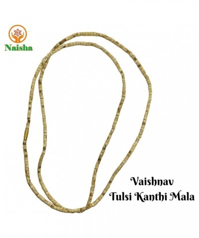 Tulsi Kanthi Mala/Rosary Tulsi Neckless/ISKON Tulsi Kanthi/Vaishnav Tulsi Kanthi Mala Original Tulsi Ki Mala 2 Round Mala (Pa...