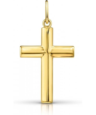 Allure Unisex 9ct Yellow Gold Cross Pendant Large Cylindrical Cross $40.49 Pendants