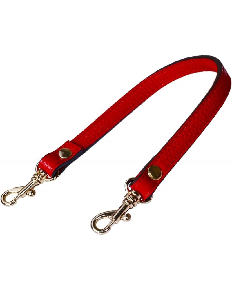 Wristlet KeyChain Cellphone Leather Hand Strap with 2 Locks Red $8.39 Bracelets