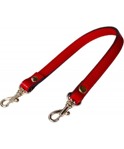 Wristlet KeyChain Cellphone Leather Hand Strap with 2 Locks Red $8.39 Bracelets