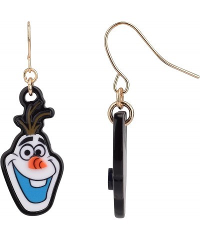 Earrings, One Pair in Authentic Jewelry Gift Box, Hanging Acrylic Charm with 1.5” Drop, Fish Hook Closure Frozen Olaf $9.40 E...