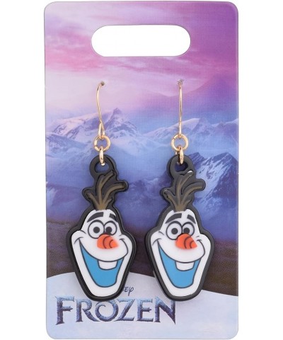 Earrings, One Pair in Authentic Jewelry Gift Box, Hanging Acrylic Charm with 1.5” Drop, Fish Hook Closure Frozen Olaf $9.40 E...