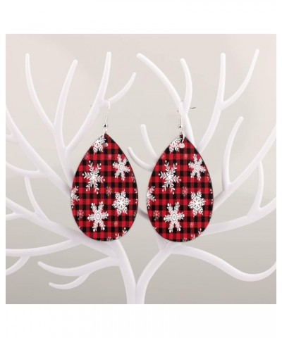 Earingings for Women Girls Wooden Earingings Dangle Earrings Lightweight Dangly Earrings Drop Shape Wood Teardrop Earrings Sn...