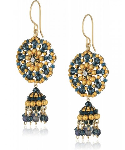 Gold-Filled Beaded Dangle Earrings $33.12 Earrings