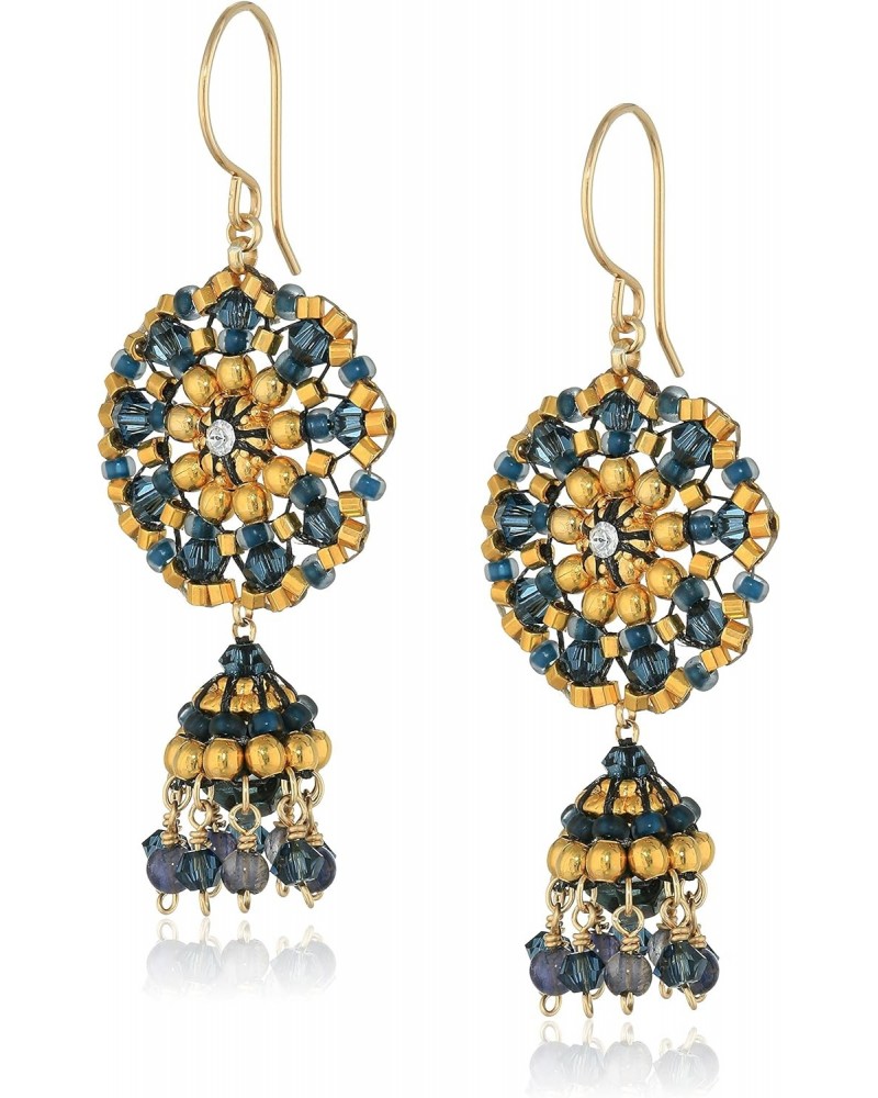 Gold-Filled Beaded Dangle Earrings $33.12 Earrings