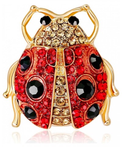 Austrian Crystal Cute Animal Butterfly Dragonfly Brooches Pins Corsages Scarf Clips Ladybug Small $10.07 Brooches & Pins