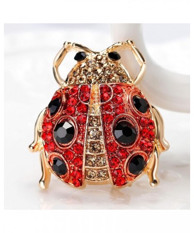 Austrian Crystal Cute Animal Butterfly Dragonfly Brooches Pins Corsages Scarf Clips Ladybug Small $10.07 Brooches & Pins