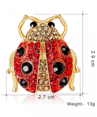 Austrian Crystal Cute Animal Butterfly Dragonfly Brooches Pins Corsages Scarf Clips Ladybug Small $10.07 Brooches & Pins