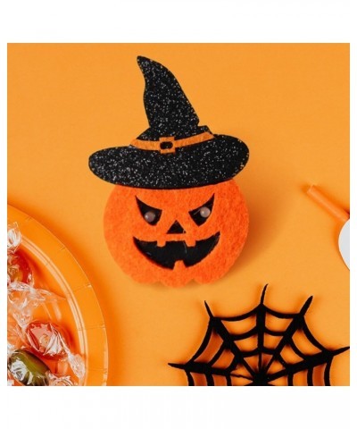 Flashing Pumpkin and Ghost LED Brooch Pin Set, Small Lighted Fashion Accessories for Women - 2PCS Halloween Novelty $8.80 Bro...