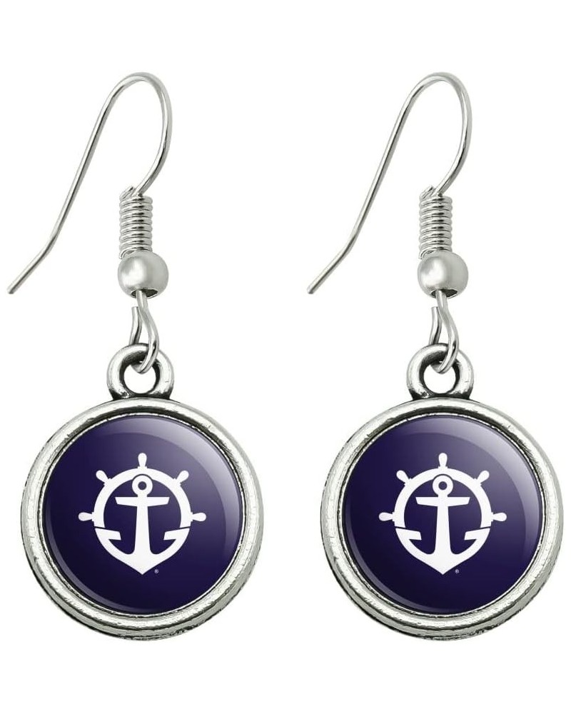 University of Portland Pilots Logo Novelty Dangling Drop Charm Earrings $9.35 Earrings