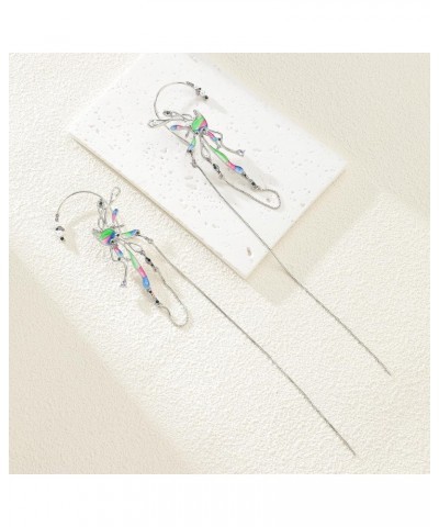 Colorful Enamel Tassel Elf Ear Cuffs for Women Girls $6.62 Earrings