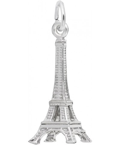 Eiffel Tower Charm, Charms for Bracelets and Necklaces White Gold $21.84 Bracelets