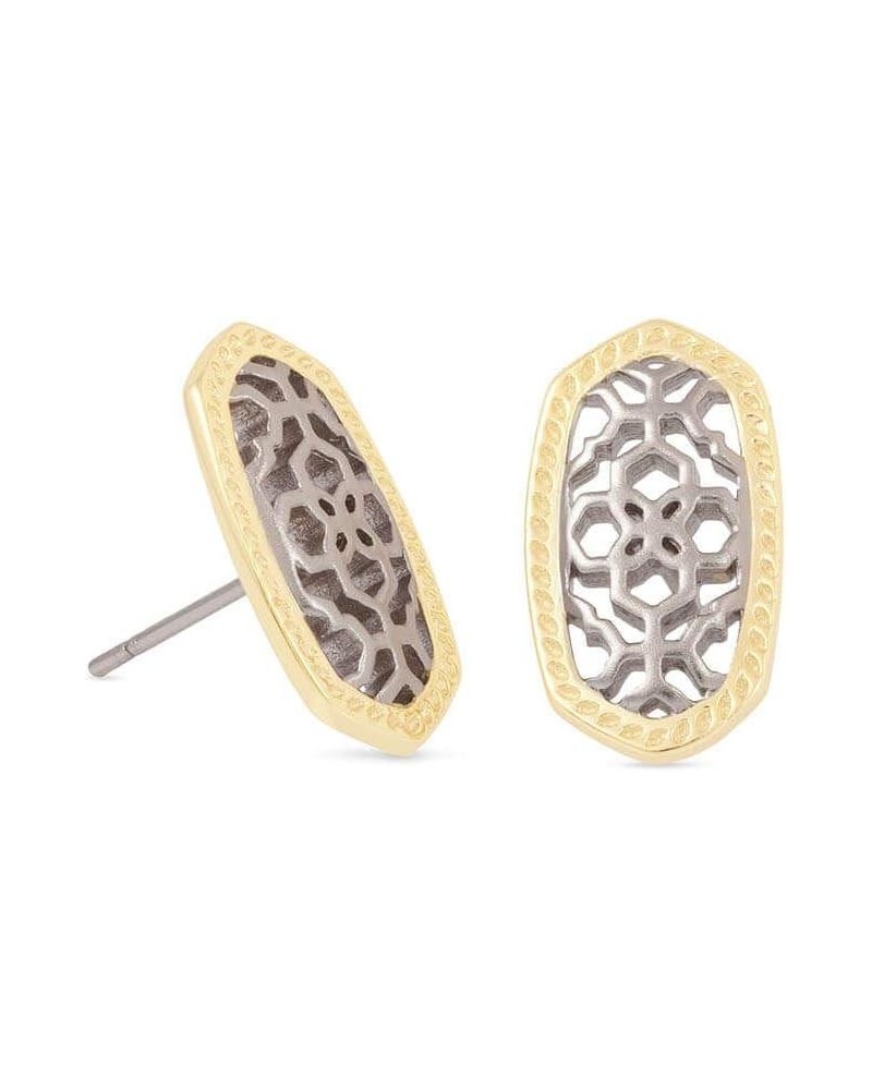 Ellie Earrings, Fashion Jewelry for Women GOLD - RHODIUM METAL $33.14 Earrings